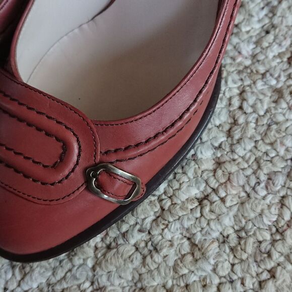 Salvatore Ferragamo rose brown color pumps size 8B - Picture 7 of 12